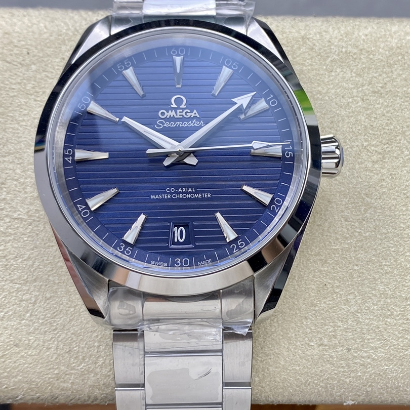 Seamaster Aqua Terra 150M 41 mm, steel on steel