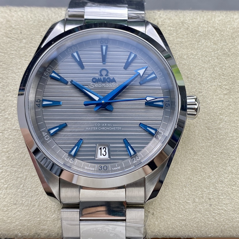 Seamaster Aqua Terra 150M 41 mm, steel on steel