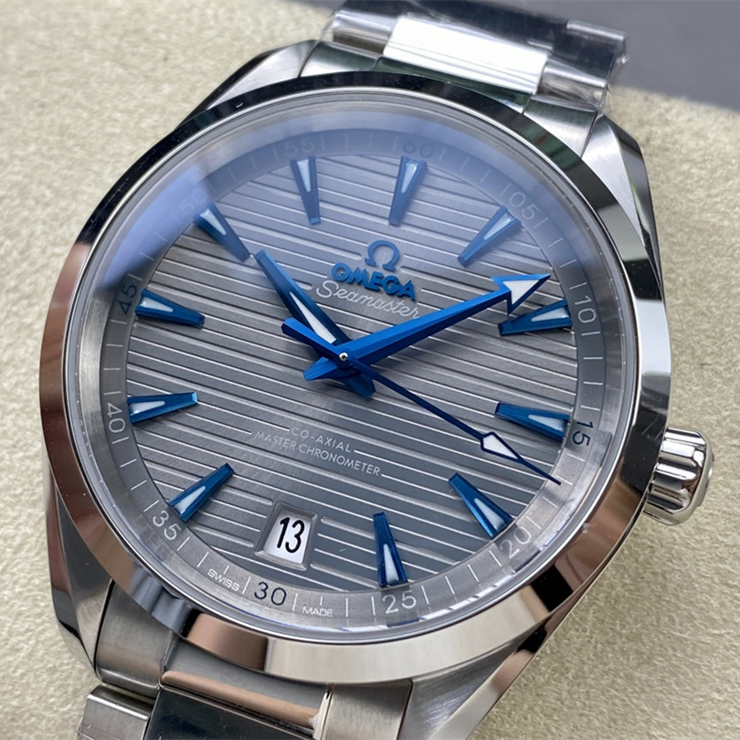 Seamaster Aqua Terra 150M 41 mm, steel on steel