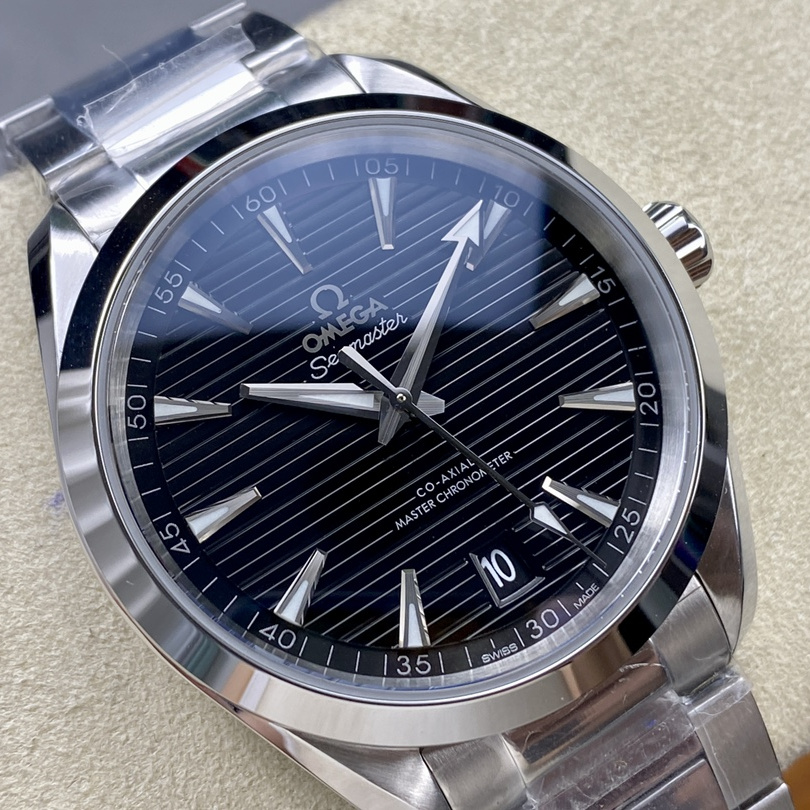 Seamaster Aqua Terra 150M 41 mm, steel on steel