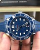 Seamaster Diver 300M 42 mm, steel on rubber strap