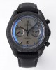 Speedmaster Dark Side of the Moon 44.25 mm, black ceramic on coated nylon fabric strap