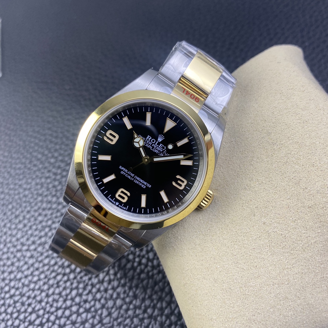 Explorer 36 Oyster, 36 mm, Oystersteel and yellow gold