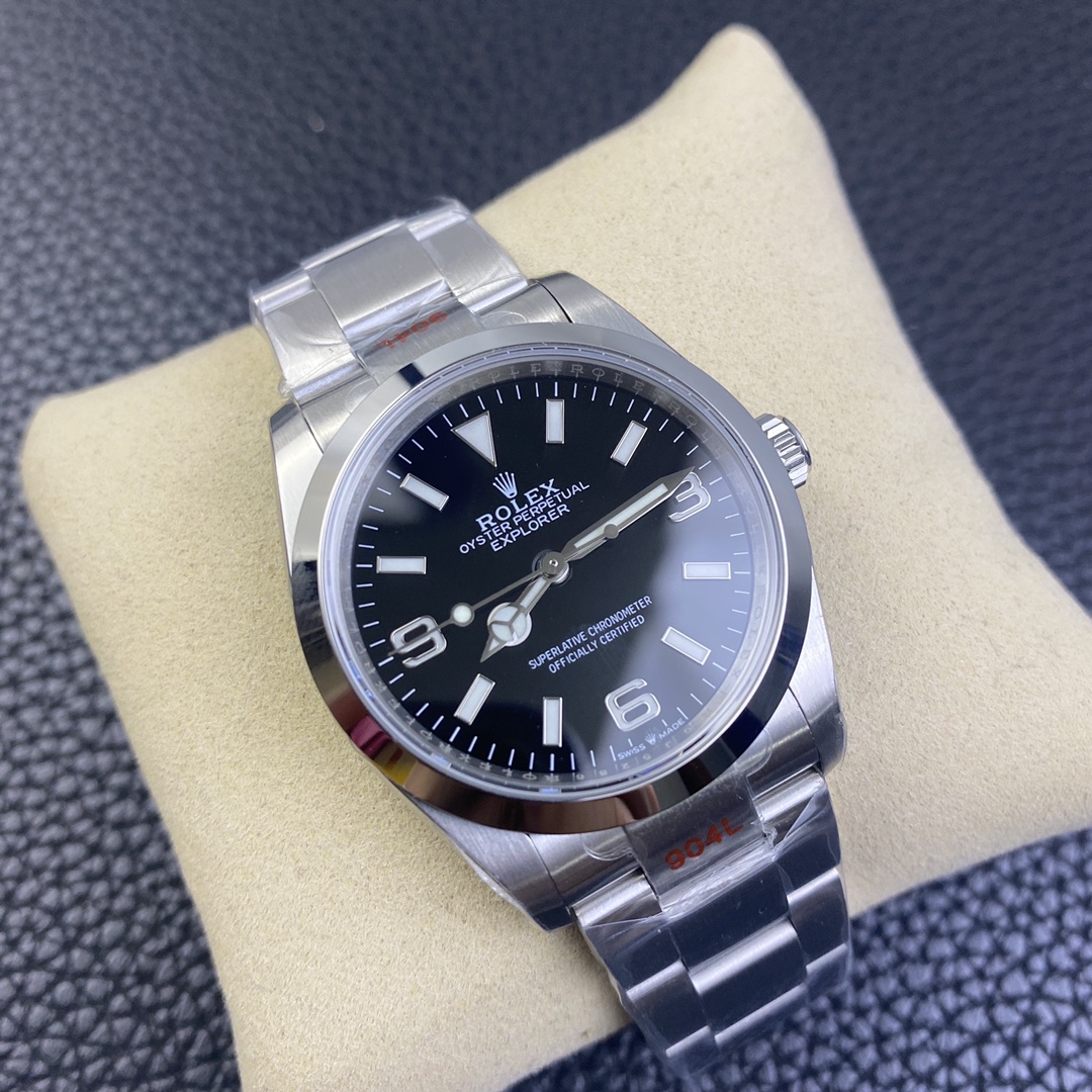 Explorer 36 Oyster,36 mm.Oystersteel