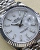 Datejust 41 White Oyster, 41 mm, Oystersteel and white gold