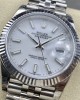 Datejust 41 White Oyster, 41 mm, Oystersteel and white gold