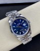 Datejust 41 Bright blue Oyster, 41 mm, Oystersteel and white gold