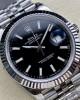 Datejust 41 Bright black Oyster, 41 mm, Oystersteel and white gold