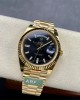 Day-Date 40 Onyx set with diamonds Oyster, 40 mm, yellow gold