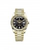 Day-Date 40 Onyx set with diamonds Oyster, 40 mm, yellow gold