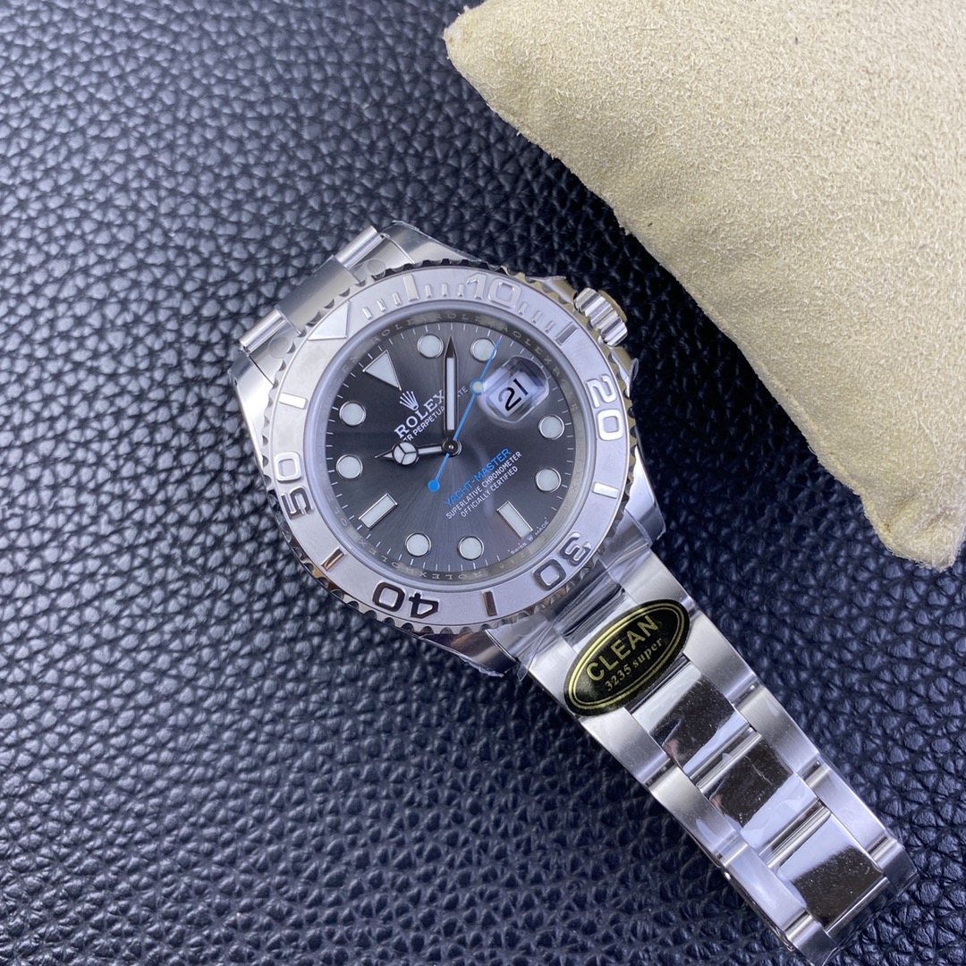 Yacht-Master 40 Slate Oyster, 40 mm, Oystersteel and platinum