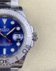 Yacht-Master 40 Bright blue Oyster, 40 mm, Oystersteel and platinum