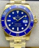 Submariner Date Blue ceramic Oyster, 41 mm, yellow gold