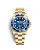 Submariner Date Blue ceramic Oyster, 41 mm, yellow gold