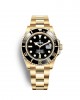 Submariner Date Black ceramic Oyster, 41 mm, yellow gold