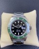 Submariner Date Green ceramic Oyster, 41 mm, Oystersteel