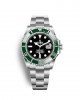 Submariner Date Green ceramic Oyster, 41 mm, Oystersteel