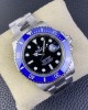 Submariner Date Blue ceramic Oyster, 41 mm, Oystersteel