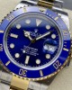 Submariner Date Blue ceramic Oyster, 41 mm, Oystersteel and yellow gold