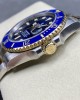 Submariner Date Blue ceramic Oyster, 41 mm, Oystersteel and yellow gold