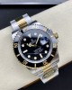 Submariner Date Black ceramic Oyster, 41 mm, Oystersteel and yellow gold