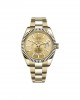 Sky-Dweller Champagne-colour Oyster, 42 mm, yellow gold