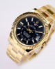 Sky-Dweller Bright black Oyster, 42 mm, yellow gold