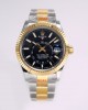 Sky-Dweller Bright black Oyster, 42 mm, Oystersteel and yellow gold