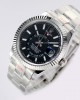 Sky-Dweller Bright black Oyster, 42 mm, Oystersteel and white gold