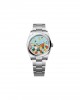 Oyster Perpetual 41 Turquoise blue, Celebration motif Oyster, 41 mm, Oystersteel