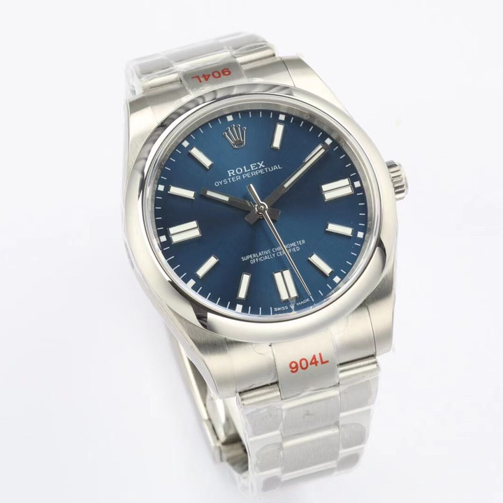 Oyster Perpetual 41 Bright blue Oyster, 41 mm, Oystersteel