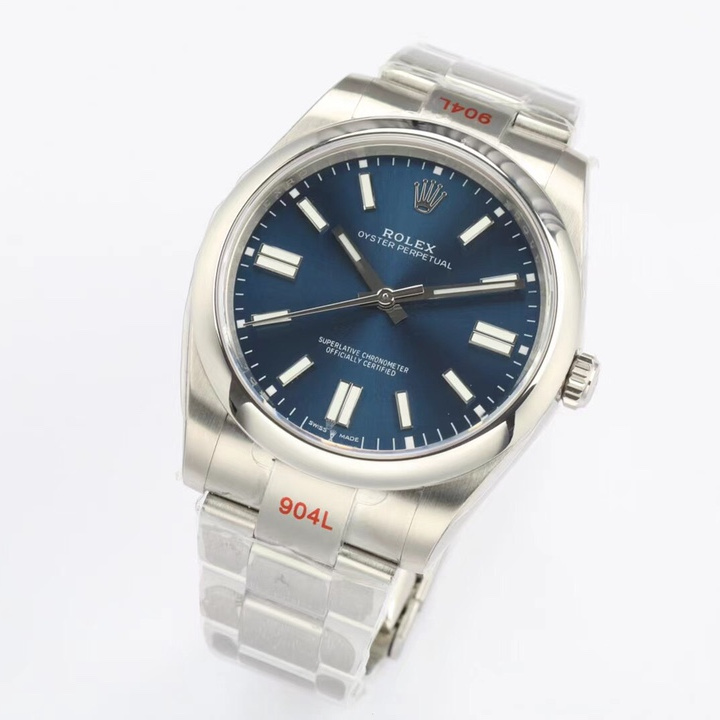 Oyster Perpetual 41 Bright blue Oyster, 41 mm, Oystersteel