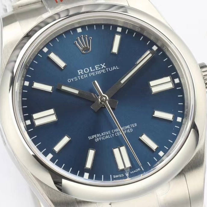 Oyster Perpetual 41 Bright blue Oyster, 41 mm, Oystersteel