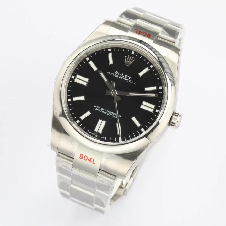 Oyster Perpetual 41 Bright black Oyster, 41 mm, Oystersteel