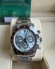 Cosmograph Daytona Ice blue, chestnut brown counter rings Oyster, 40 mm, platinum