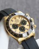 Cosmograph Daytona Golden and bright black Oyster, 40 mm, yellow gold