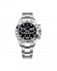 Cosmograph Daytona Black, steel counter rings Oyster, 40 mm, Oystersteel