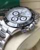 Cosmograph Daytona White,black counter rings Oyster, 40 mm, Oystersteel