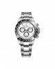 Cosmograph Daytona White,black counter rings Oyster, 40 mm, Oystersteel